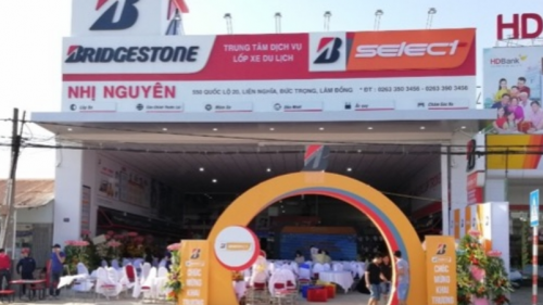 Lâm Đồng: Đại lý Bridgestone B-Select Nhị Nguyên 